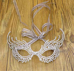 Silver metal and diamantés