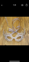 Load image into Gallery viewer, Silver metal and diamantés