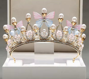 Girls butterfly Tiara