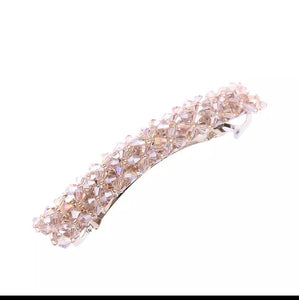Crystal hair clips