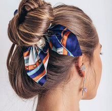 Load image into Gallery viewer, Satin Hair scrunchie