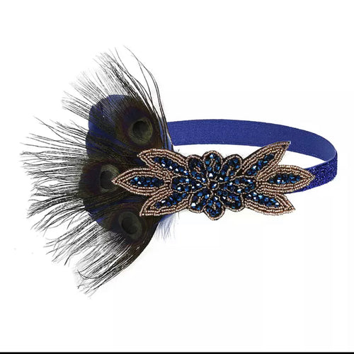 Peacock headpiece