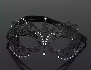 Metal masquerade mask