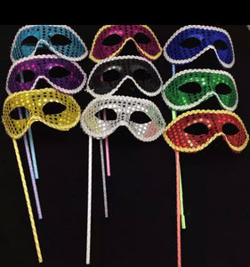 Sequin masks