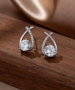 Cubic zirconia earrings