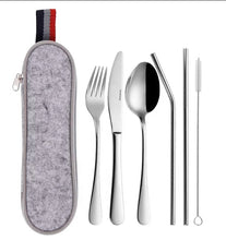 Load image into Gallery viewer, Travel cutlery set