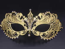 Load image into Gallery viewer, Metal masquerade mask